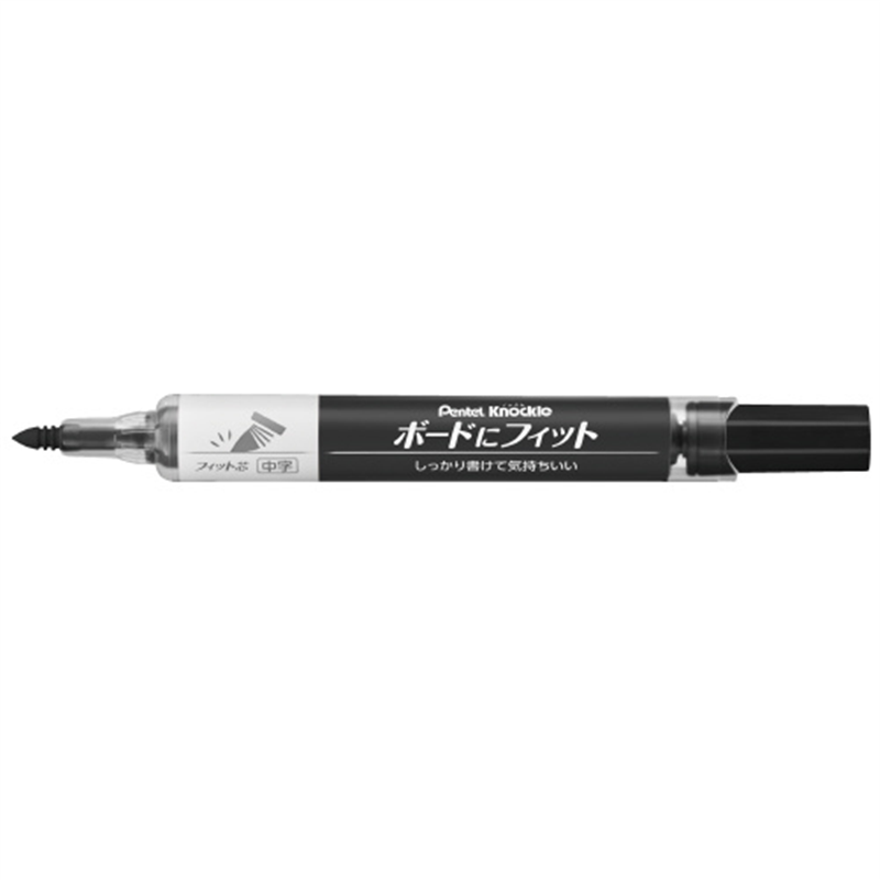 ぺんてる ボードにフィット黒 細?中EMWL5SBF-A 10本 1個（ご注文単位1個）【直送品】