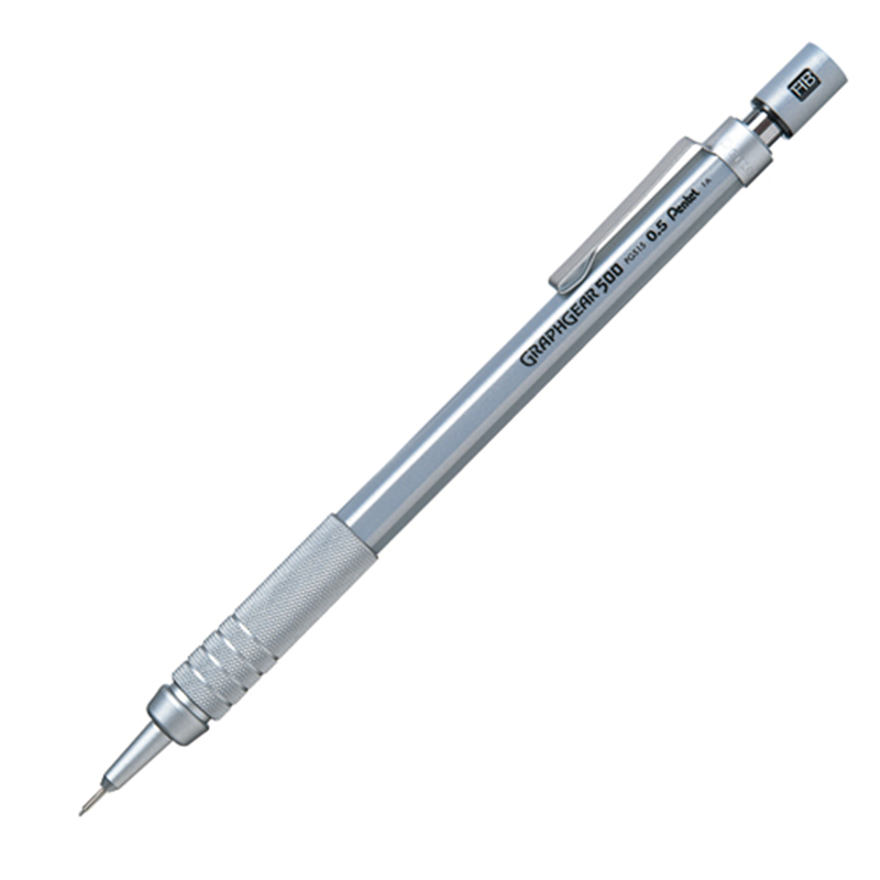 ぺんてる 製図用シャープ グラフギア500 PG515 0.5mm 1個(ご注文単位1個)【直送品】