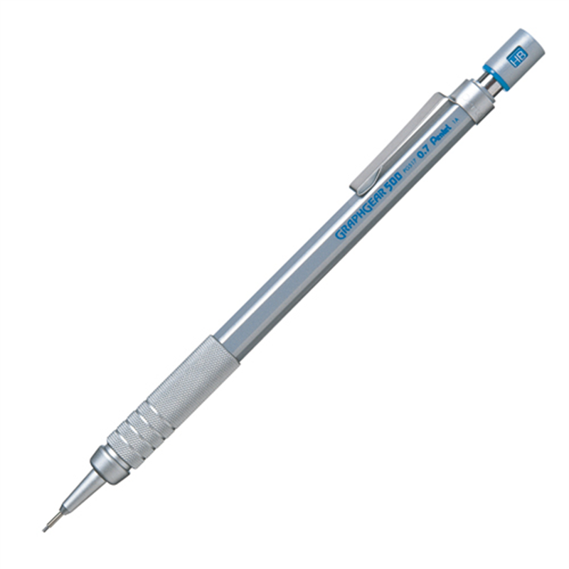 ぺんてる 製図用シャープ グラフギア500 PG517 0.7mm 1個(ご注文単位1個)【直送品】