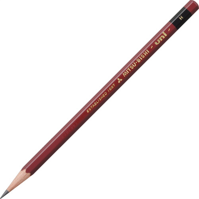 三菱鉛筆 ユニ鉛筆 UH H 1個(ご注文単位1個)【直送品】