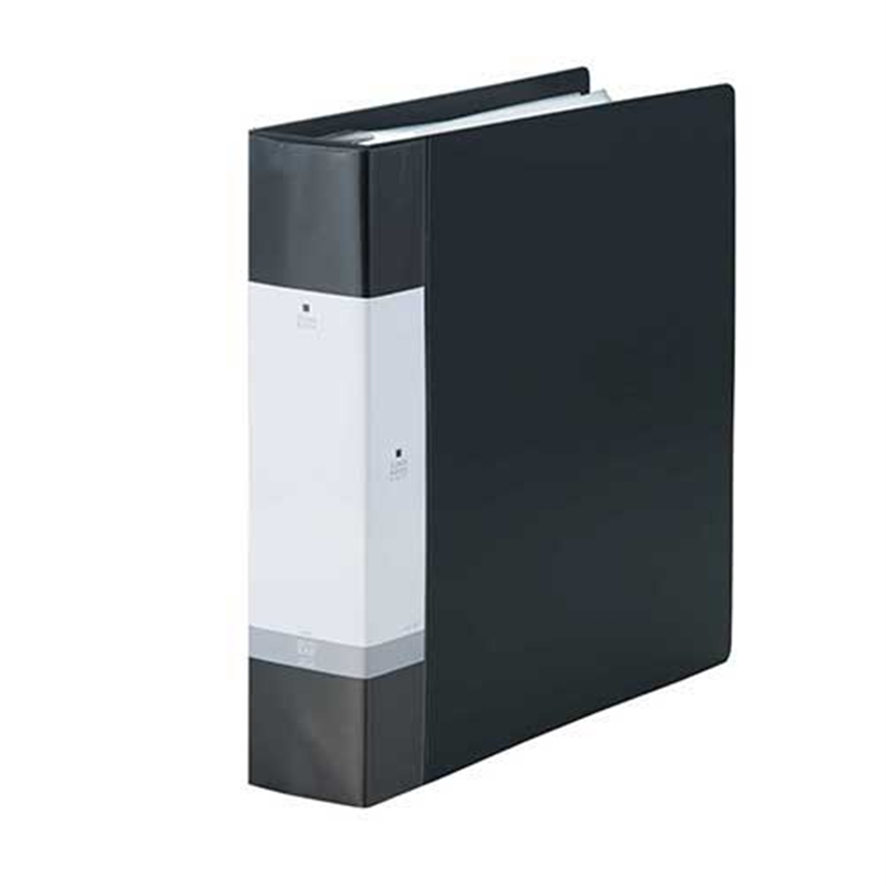 LIHITLAB クリヤーブック リクエストG3808-24 A4S 黒 1個（ご注文単位1個）【直送品】