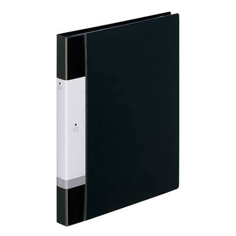 LIHITLAB クリヤーブック リクエスト G3801-24 A4S黒 1個（ご注文単位1個）【直送品】