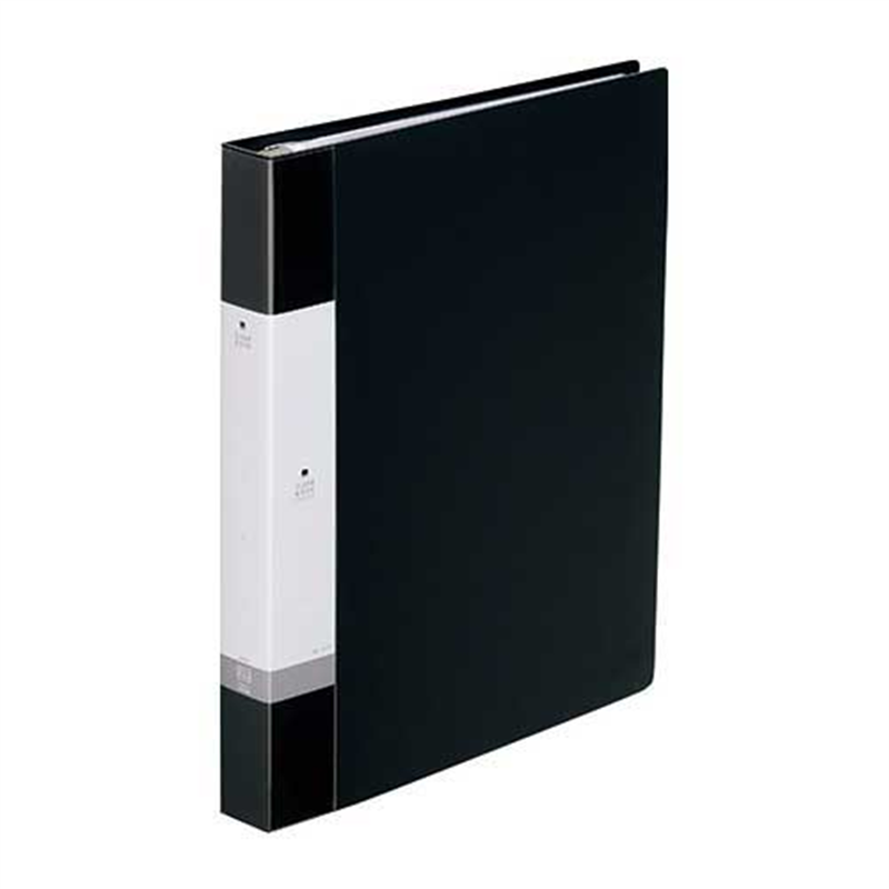 LIHITLAB クリヤーブック リクエスト G3802-24 A4S黒 1個（ご注文単位1個）【直送品】