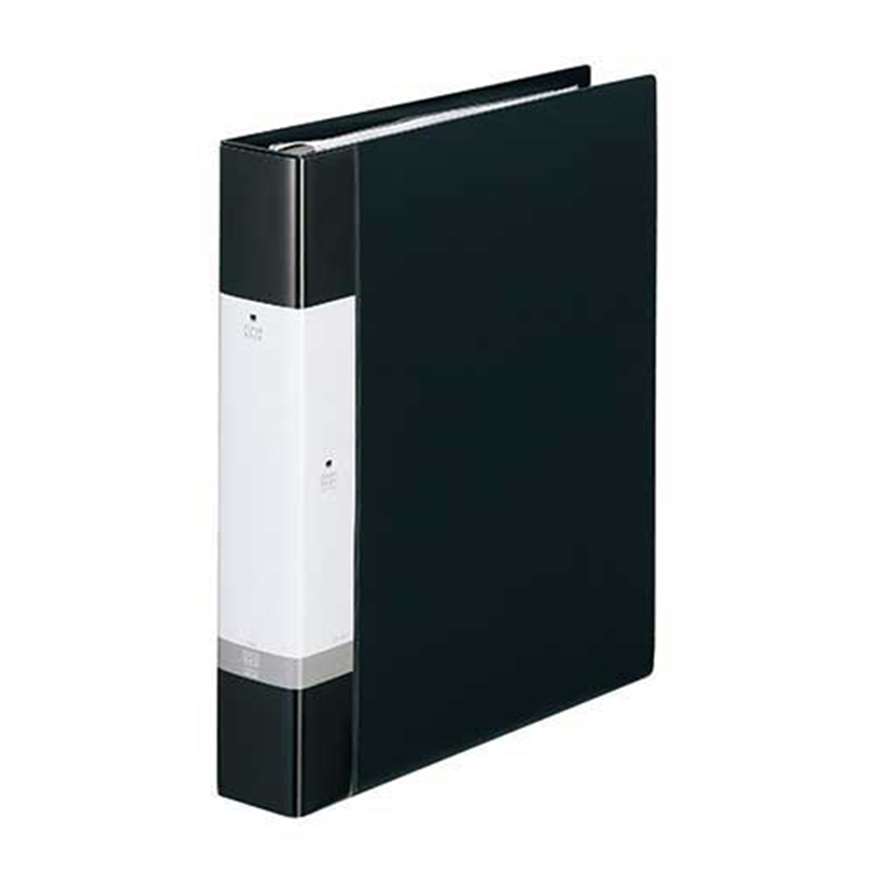 LIHITLAB クリヤーブック リクエスト G3803-24 A4S黒 1個（ご注文単位1個）【直送品】