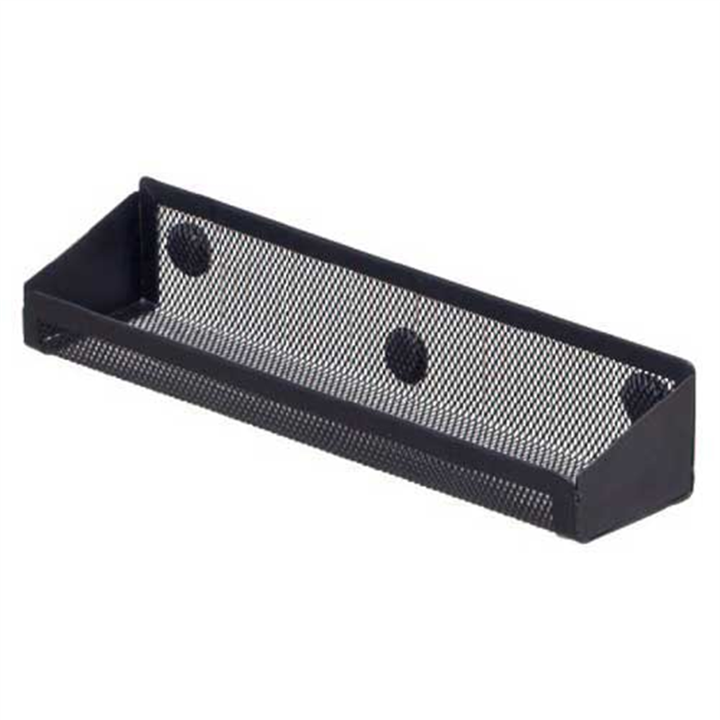 LIHITLAB マグネットポケット トレー A-7385-24 黒  1個（ご注文単位1個）【直送品】