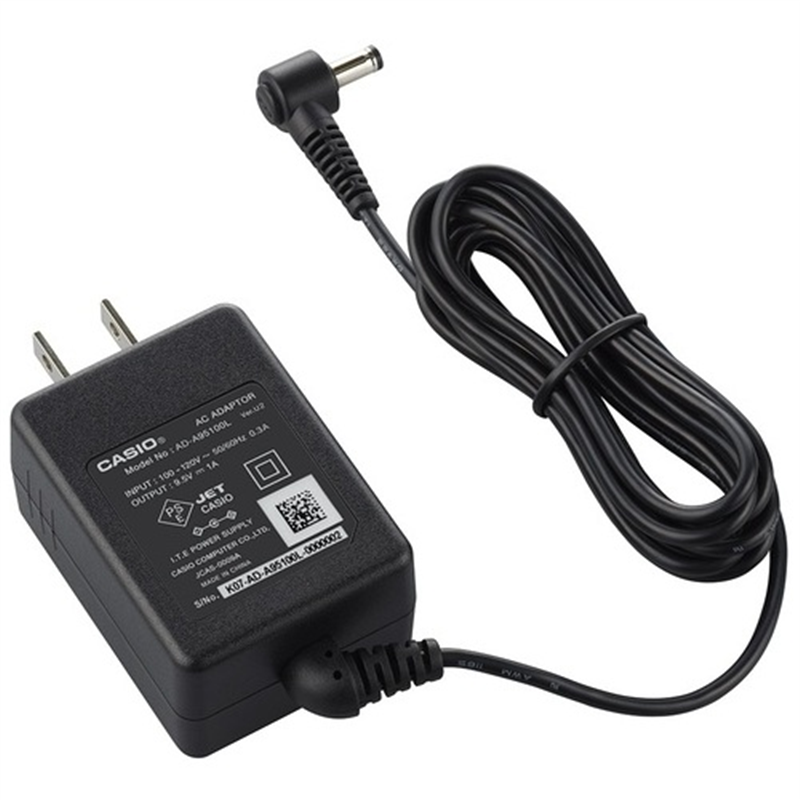 カシオ計算機 ネームランド用アダプター AD-A95100L 1個(ご注文単位1個)【直送品】