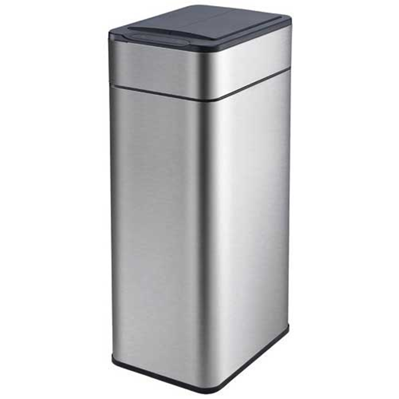 オーロラ センサー搭載全自動左右開閉式ゴミ箱 40L 1個(ご注文単位1個)【直送品】