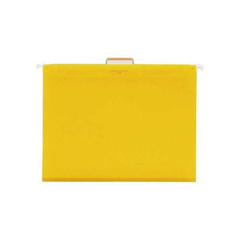 LIHIT LAB. ハンキングフォルダー G1641-5 A4 黄  1個（ご注文単位1個）【直送品】