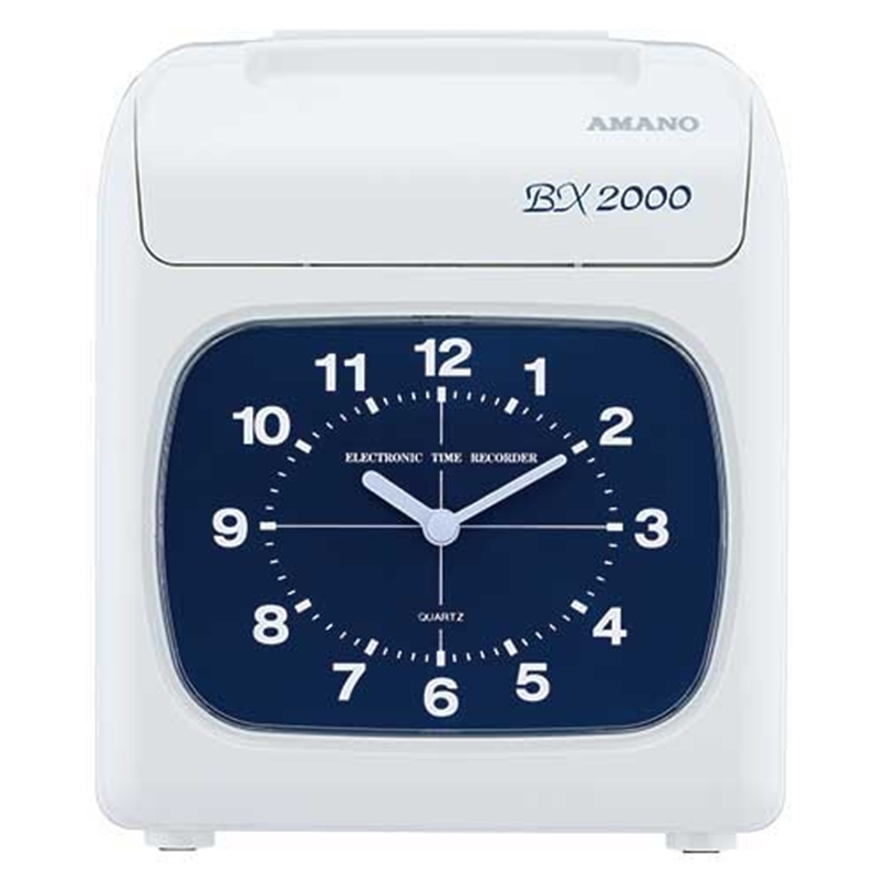 アマノ 電子タイムレコーダー BX2000J 1個（ご注文単位1個）【直送品】