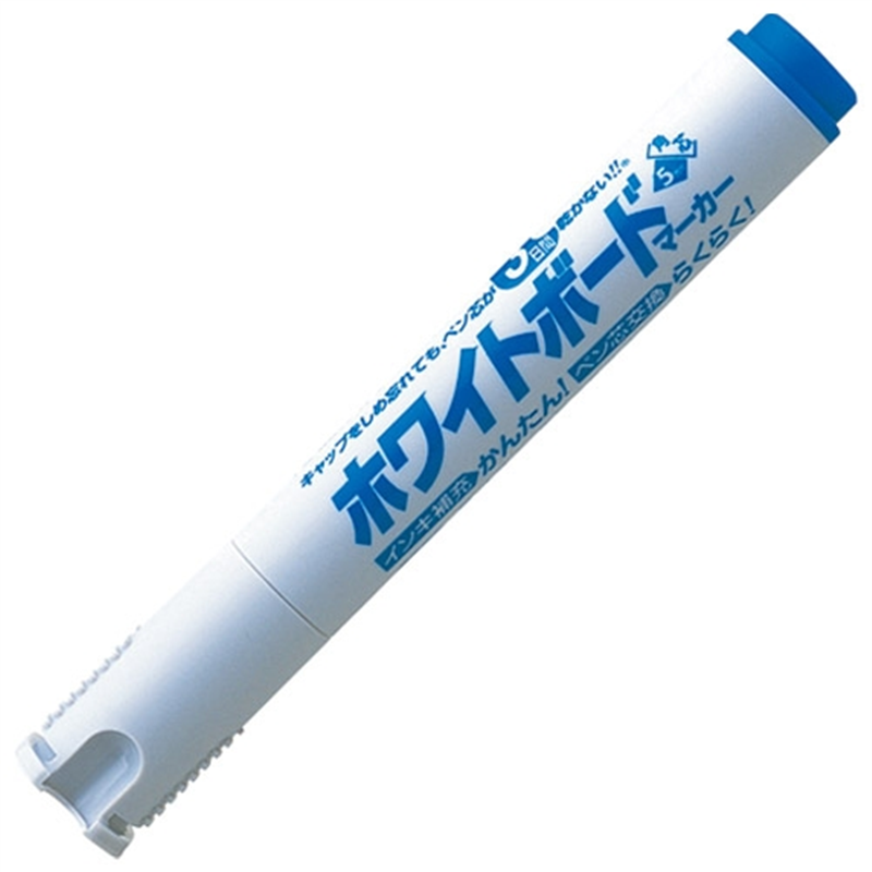 シヤチハタ 潤芯ボードマーカー K-529 角芯 青 1個（ご注文単位1個）【直送品】