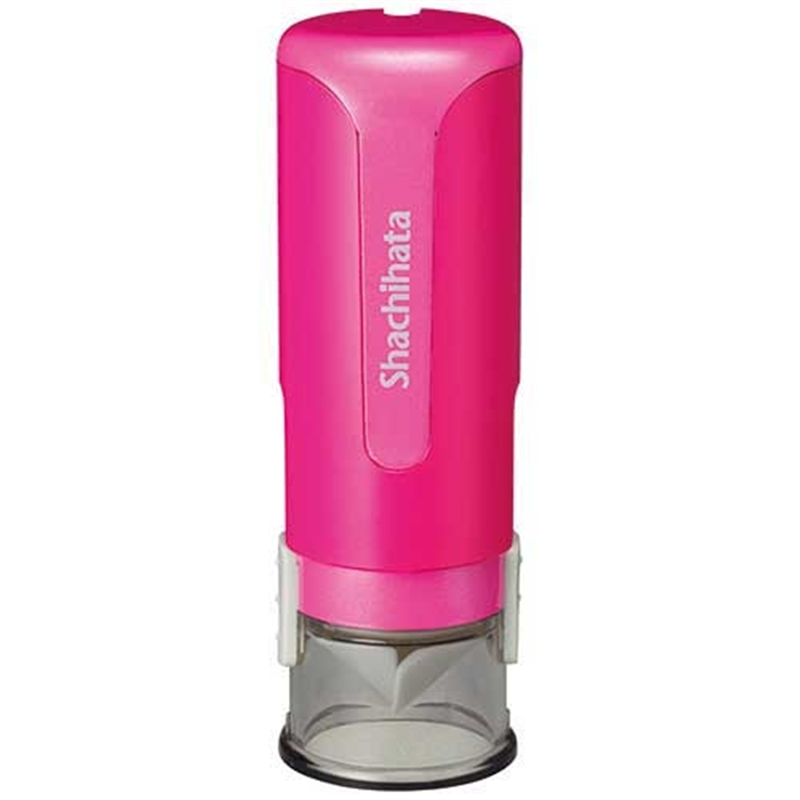 シヤチハタ キャップレス 9MO式 XL-CLN2/MO ピンク 1個（ご注文単位1個）【直送品】