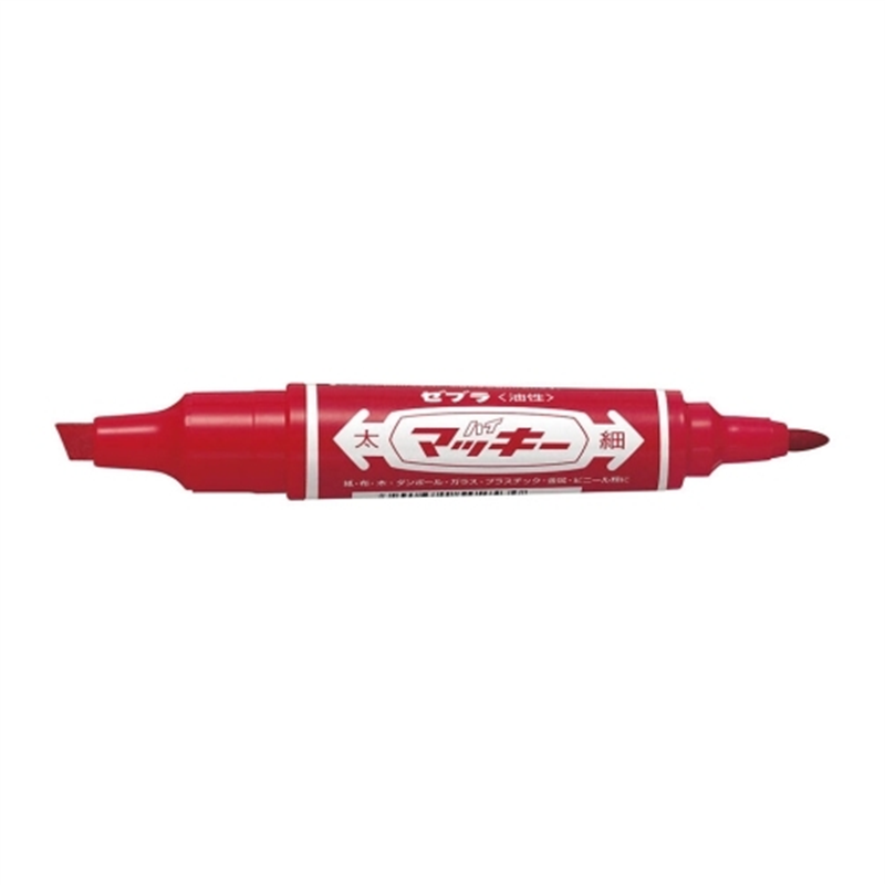 ゼブラ ハイマッキー MO-150-MC-R 赤 1個(ご注文単位1個)【直送品】