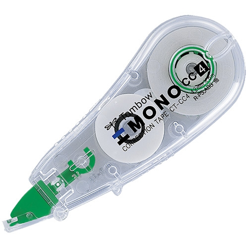 トンボ鉛筆 修正テープ モノCC 4.2mm CT-CC4 1個（ご注文単位1個）【直送品】