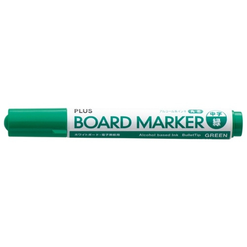 プラス ボードマーカー MARKER-GR グリーン 1個（ご注文単位1個）【直送品】