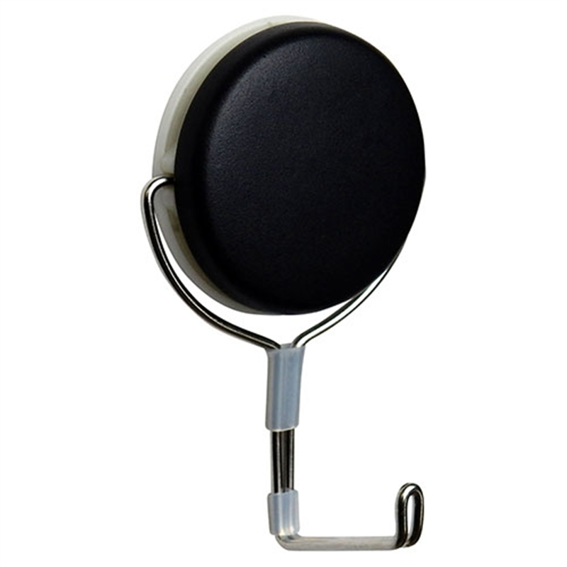 ミツヤ 強力マグネットフックMKY-10-BK 黒 10kg 1個（ご注文単位1個）【直送品】