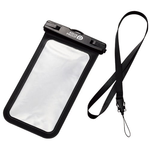エレコム スマートフォン用防水ケースP-WPSN04BK（ご注文単位1個）【直送品】