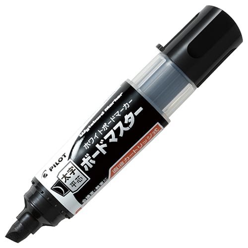パイロット ボードマスター太字平芯WMBM18BMCBブラック（ご注文単位1本）【直送品】