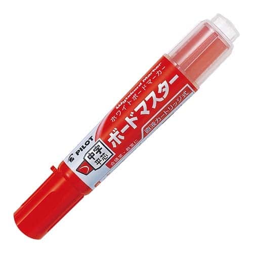 パイロット ボードマスター 中字平芯 WMBM12LCR レッド（ご注文単位1本）【直送品】