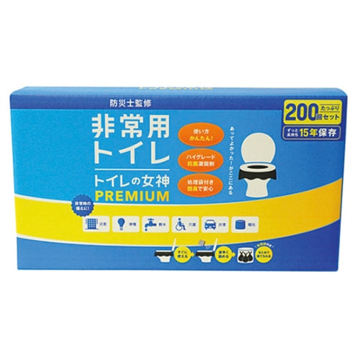福岡商事 トイレの女神PREMIUM 200回用（ご注文単位1個）【直送品】