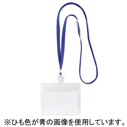 ソニック IDカード用吊下げ名札 NF-451-R 赤 10枚/束（ご注文単位1束）【直送品】