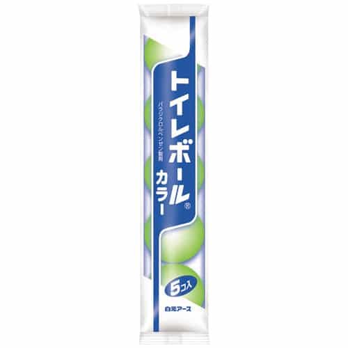 白元アース トイレボールカラー 200g（ご注文単位1袋）【直送品】