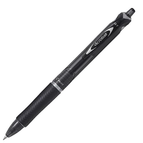 パイロット アクロボール150 0.7細字 BAB15FBBブラック（ご注文単位1本）【直送品】