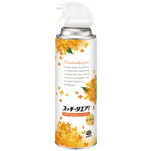 アース製薬 トイレのスッキーリエア!キンモクセイ350mL（ご注文単位1個）【直送品】