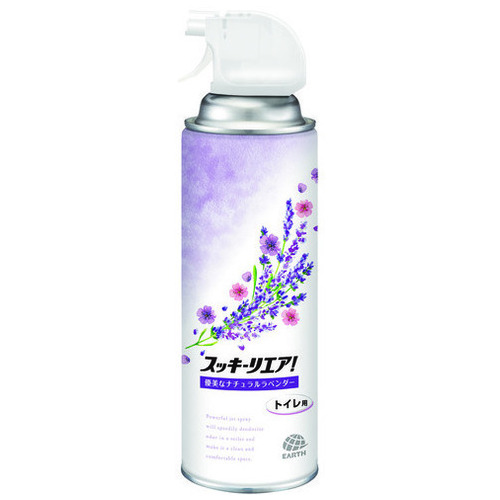 アース製薬 トイレのスッキーリエア! Nラベンダー350mL（ご注文単位1個）【直送品】