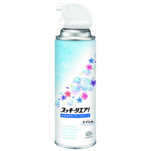 アース製薬 トイレのスッキーリエア! フローラルS350mL（ご注文単位1個）【直送品】