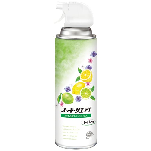 アース製薬 トイレのスッキーリエア! シトラス 5本/セット（ご注文単位1セット）【直送品】