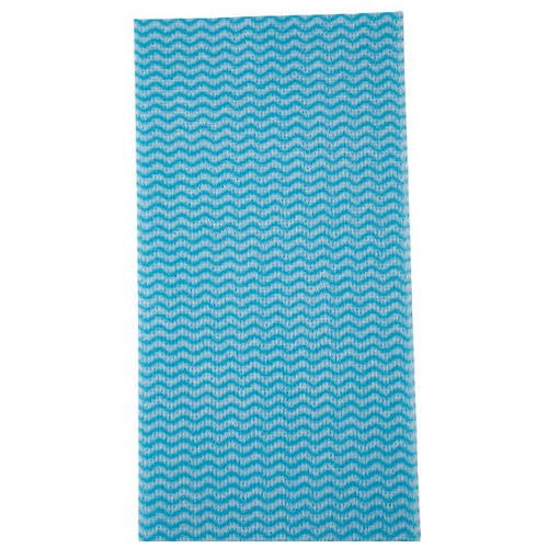 MISM カウンタークロスエコノミー ブルー 100枚×16パック/セット(ご注文単位1セット)【直送品】