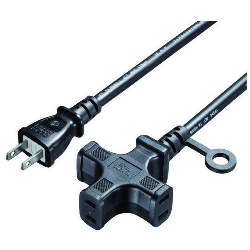 サンワサプライ 電源延長コード3個口 10m TAP-EX23-10BK（ご注文単位1個）【直送品】