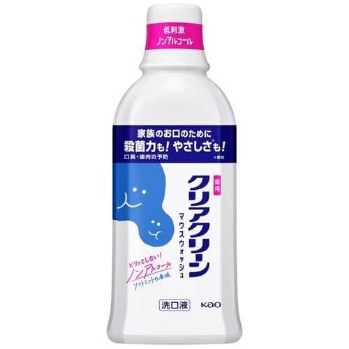花王 クリアクリーンデンタルリンス600ml/個(ご注文単位1個)【直送品】