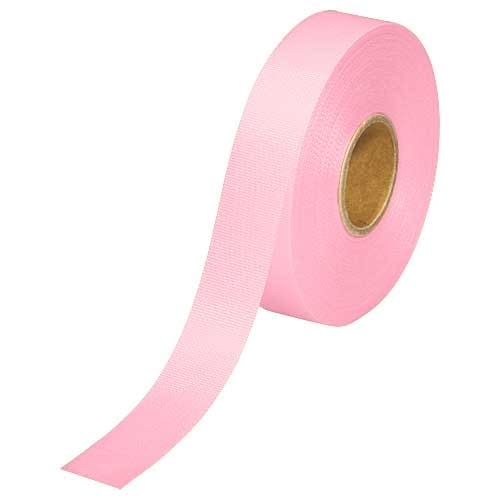 スマートバリュー カラーリボンピンク 18mm*25m B818J-PK（ご注文単位1巻）【直送品】