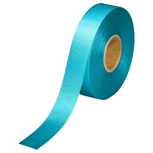 スマートバリュー カラーリボン水色 18mm*25m B818J-SK（ご注文単位1巻）【直送品】