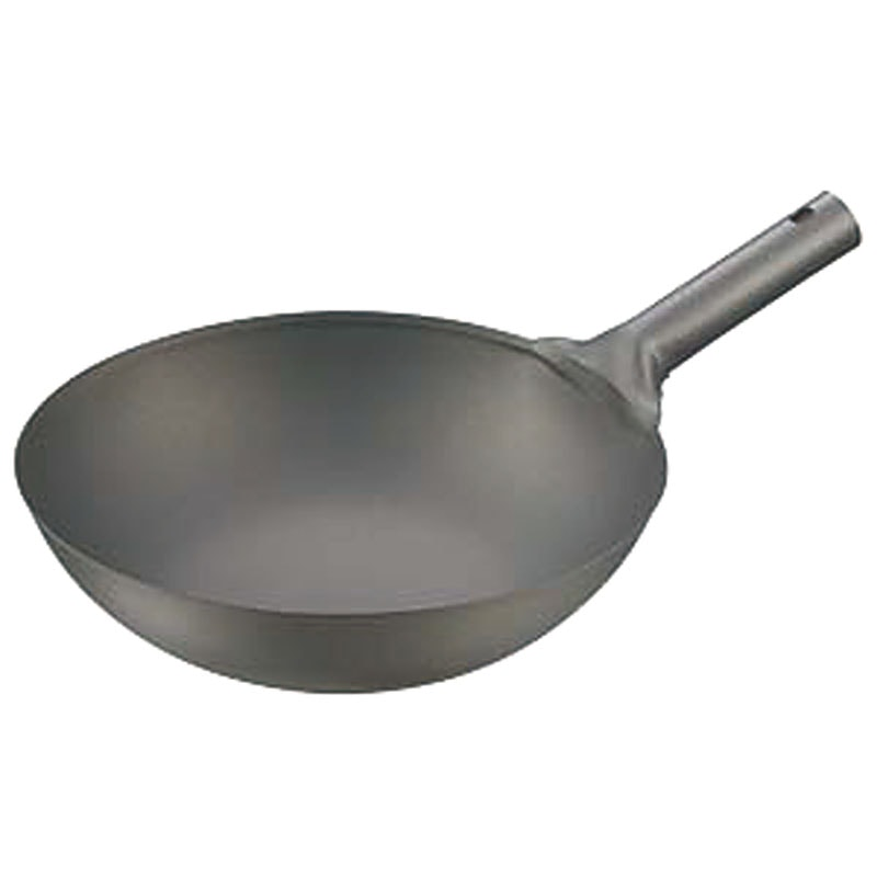HS 純チタン共柄北京鍋 27cm 1個（ご注文単位1個）【直送品】