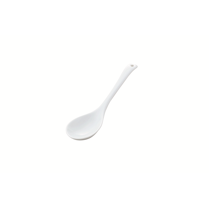 有田中華レンゲ 白磁 1個（ご注文単位1個）【直送品】