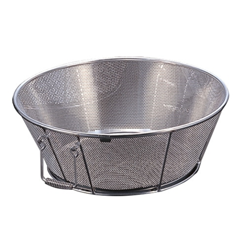 BK 18-8パンチング揚げざる 55cm 穴径φ3mm 1個(ご注文単位1個)【直送品】