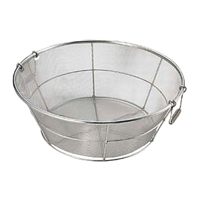 18-8底平揚げザル 荒目 51cm 1個（ご注文単位1個）【直送品】