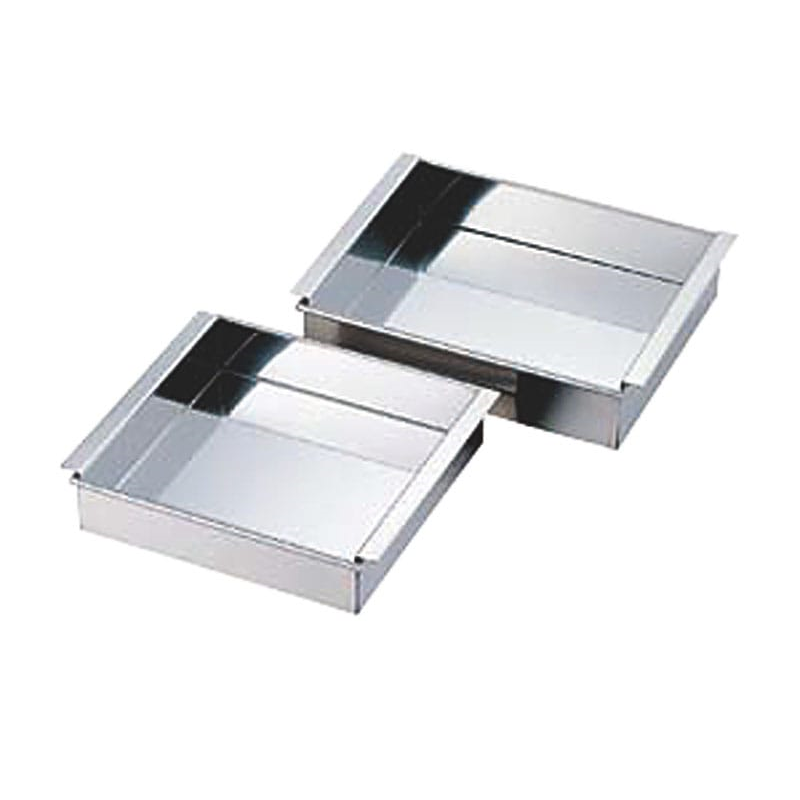 18-8アルゴン溶接玉子豆腐器 西 19.5cm 1個(ご注文単位1個)【直送品】