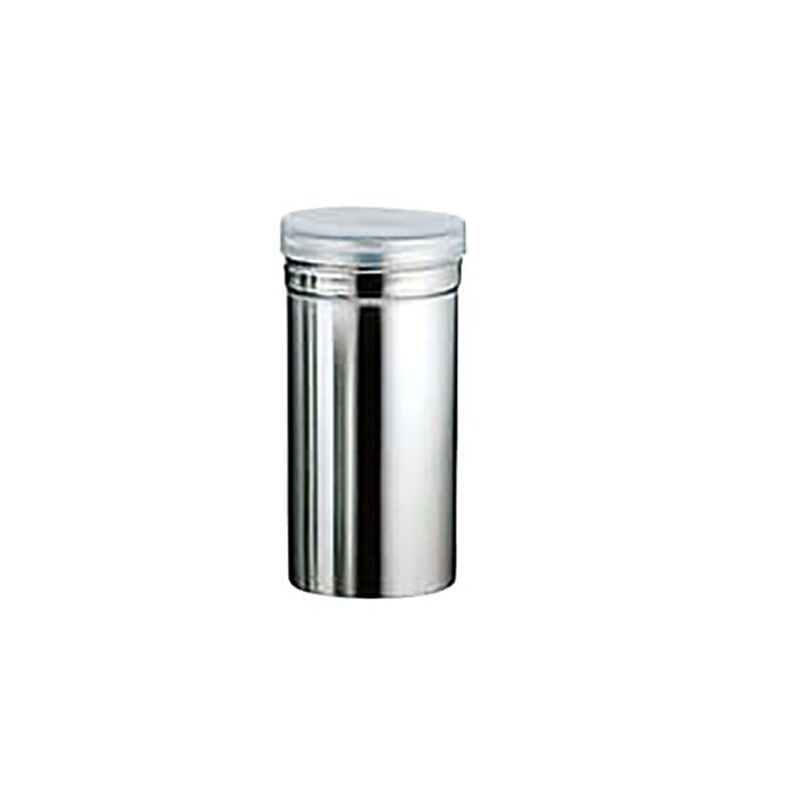 柏18-8パウダー缶 PP蓋付 ロング 1個（ご注文単位1個）【直送品】