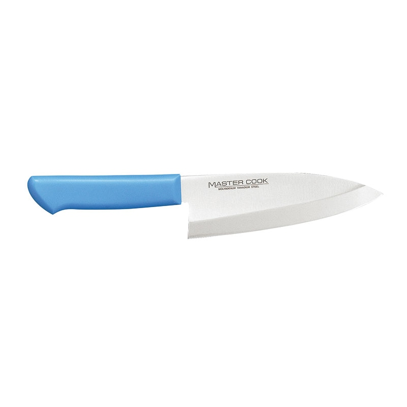 マスターコック MCDK-165 和風出刃 16.5cm イエロー 1個(ご注文単位1個)【直送品】