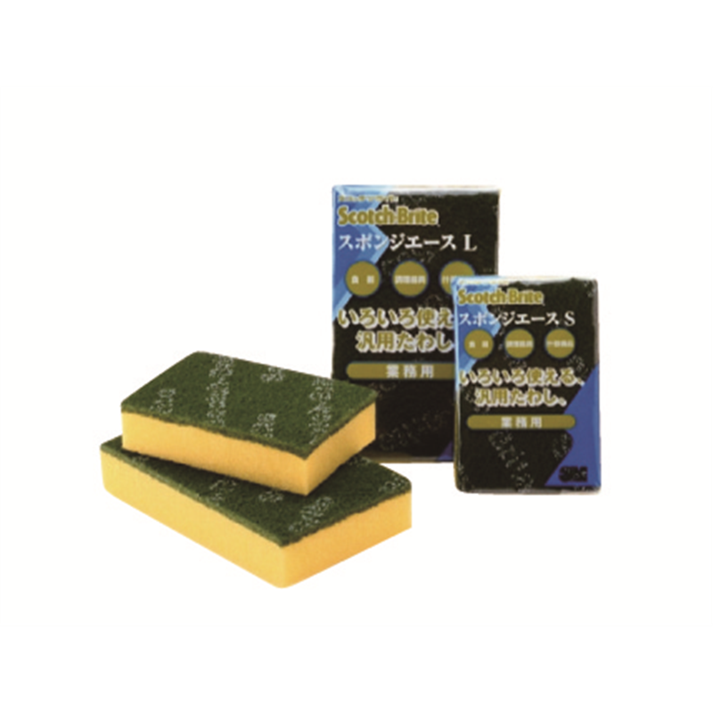 3M スポンジエース L イエロー 1個（ご注文単位1個）【直送品】