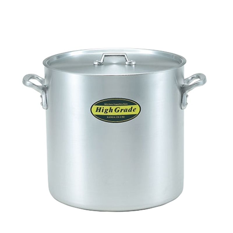 ハイグレードアルミ寸胴鍋目盛付51cm(100L) 1個(ご注文単位1個)【直送品】