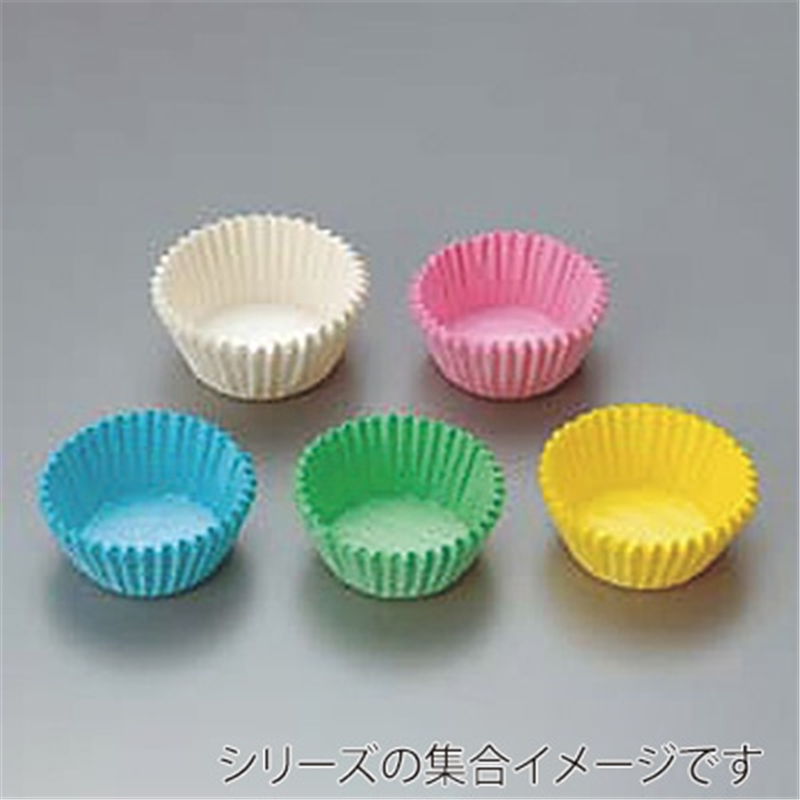 セパレートカラーグラシンシ紙カップブルー7浅 1個(ご注文単位1個)【直送品】