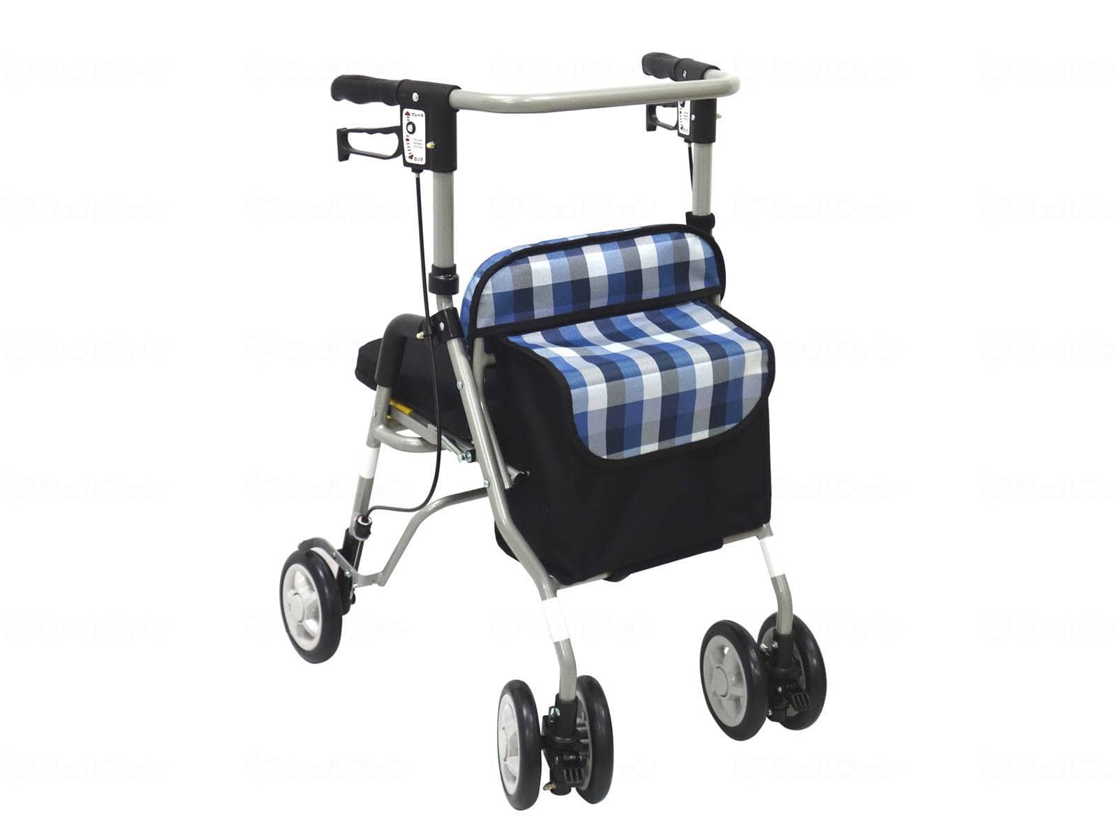 ウェルファン シンフォニーSP/Bチェックブルー 1台(ご注文単位1台)【直送品】