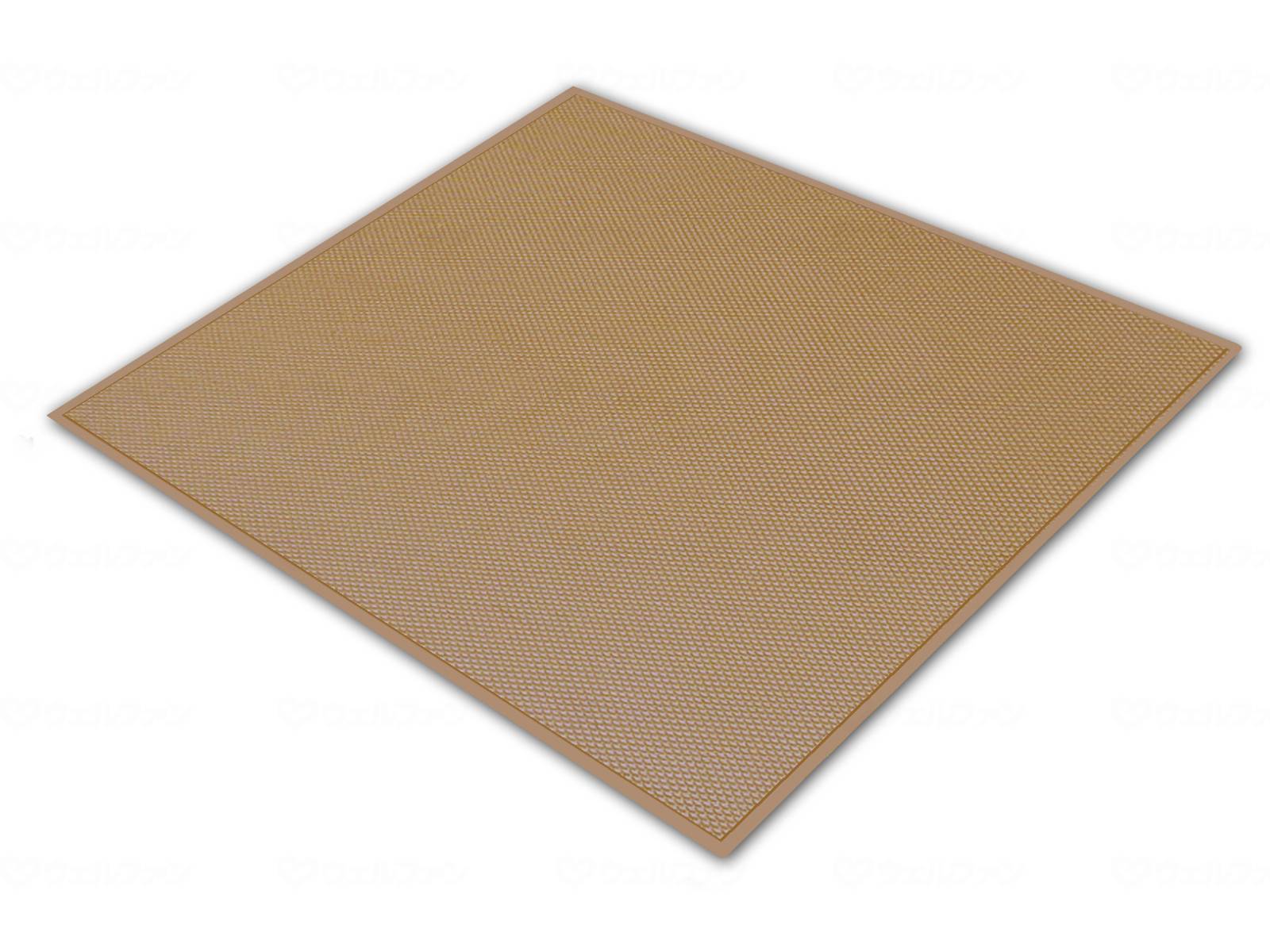 ウェルファン ダイヤミニマット/ブラウン/45cm 1枚(ご注文単位1枚)【直送品】
