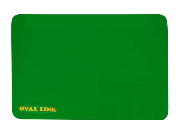 ウェルファン オーバルリンク/グリーン/L 1枚(ご注文単位1枚)【直送品】