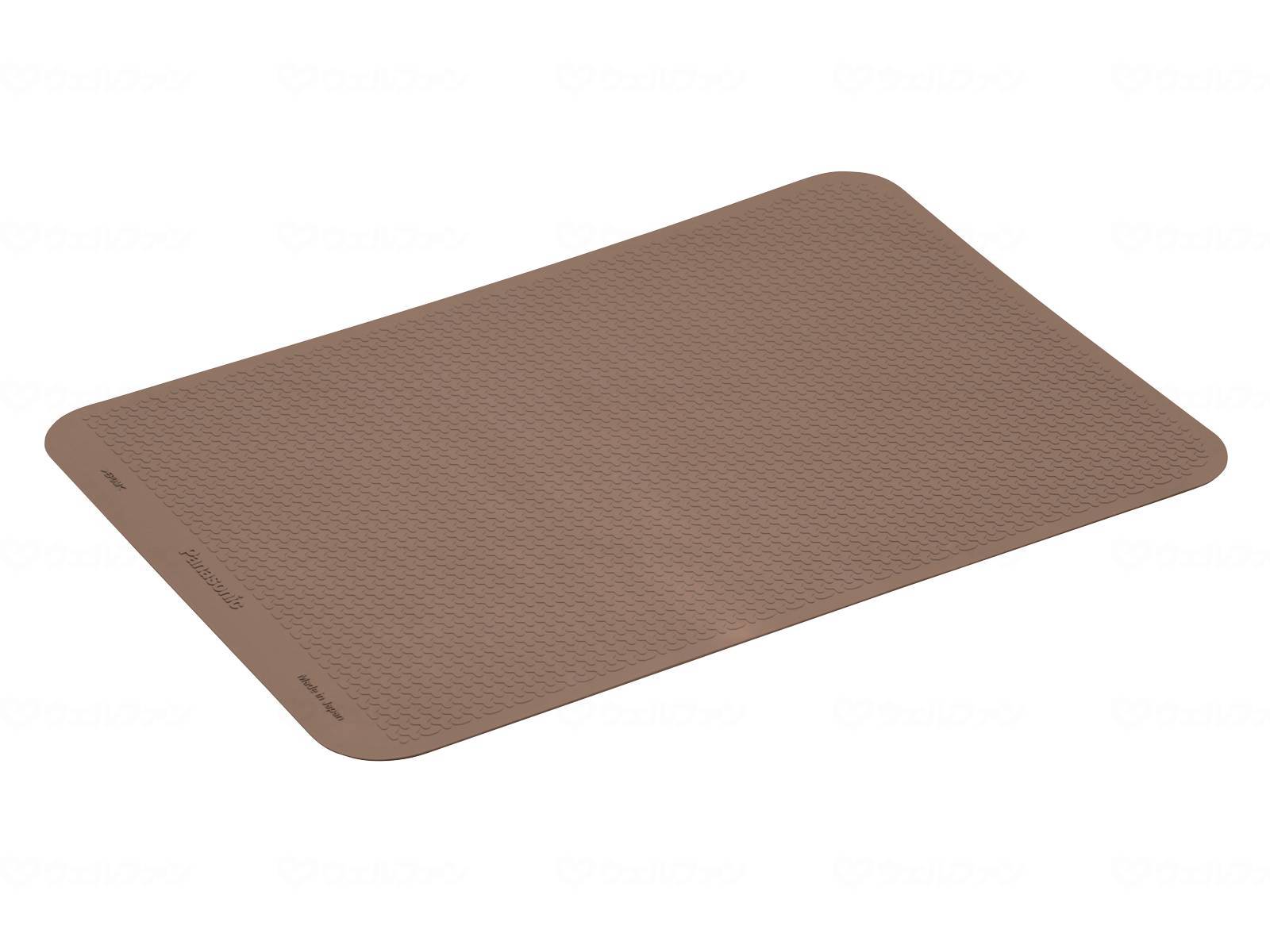 ウェルファン すべり止めマットユクリア/ブラウン/L 1枚（ご注文単位1枚）【直送品】