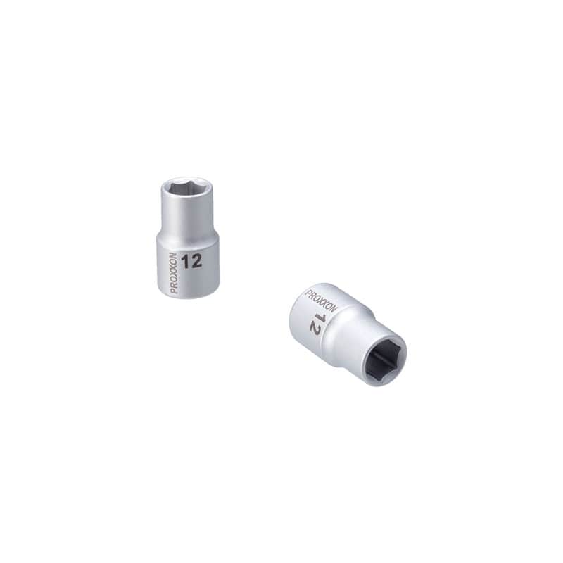 PROXXON 4348056 ソケット 1/2 12mm #83408 1個（ご注文単位1個）【直送品】